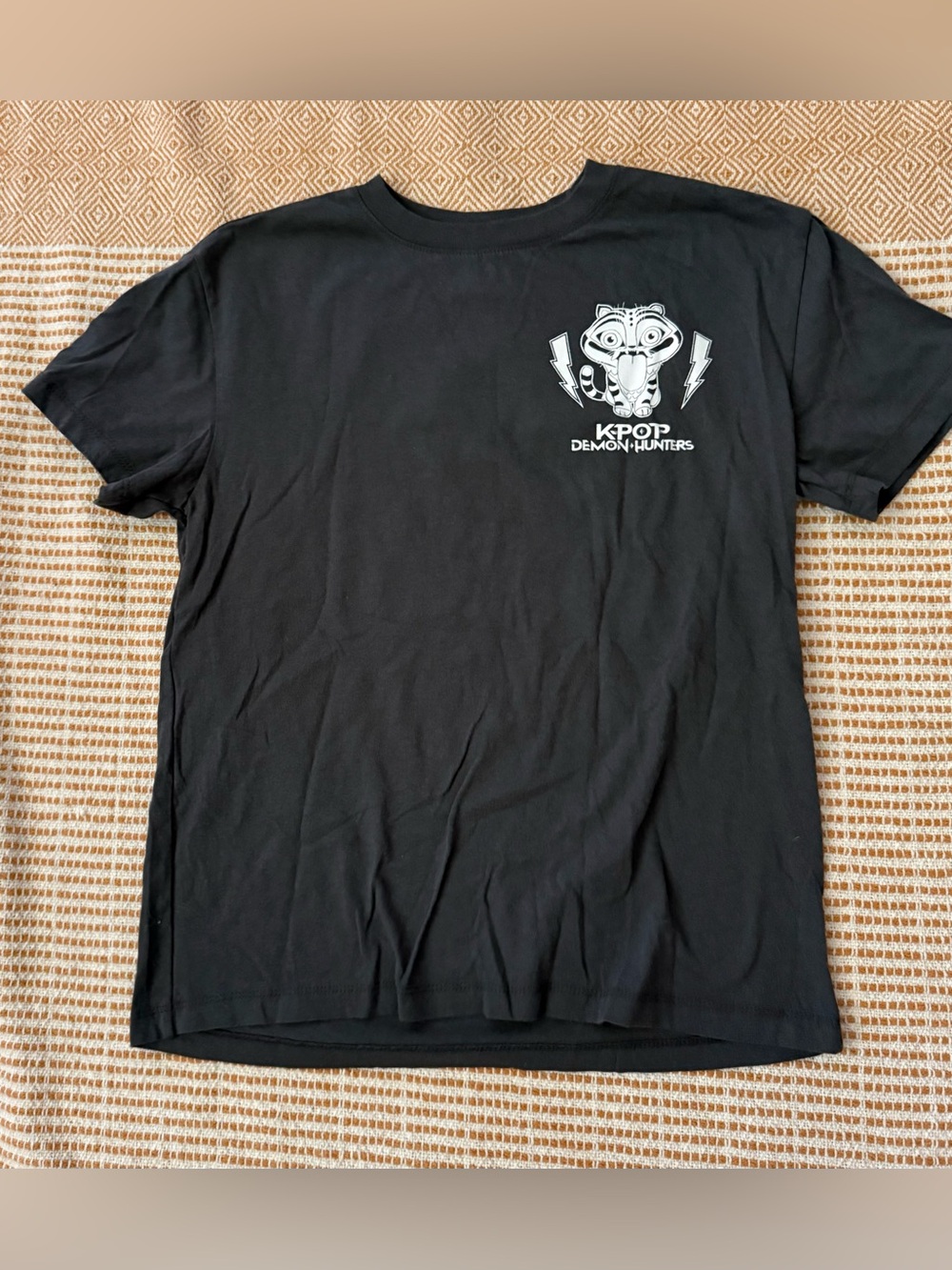 Netflix Black K-Pop Demon Hunters Short Sleeve Tee Derpy